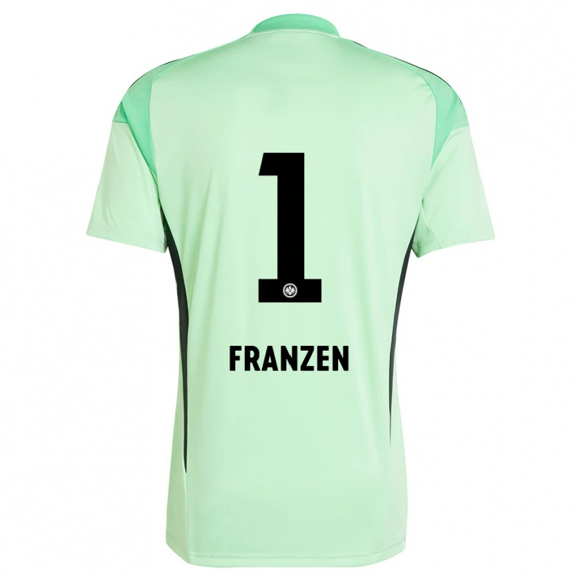 Danxen Men Marlon Franzen #1 Light Green Black Goalkeeper Jersey 2025/26 T-Shirt