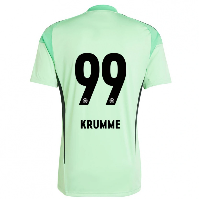 Danxen Men Janne Krumme #99 Light Green Black Goalkeeper Jersey 2025/26 T-Shirt