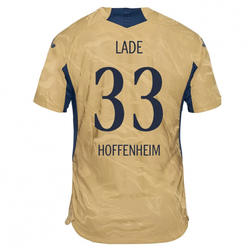 Danxen Men Benjamin Lade #33 Tan Black Goalkeeper Jersey 2025/26 T-Shirt