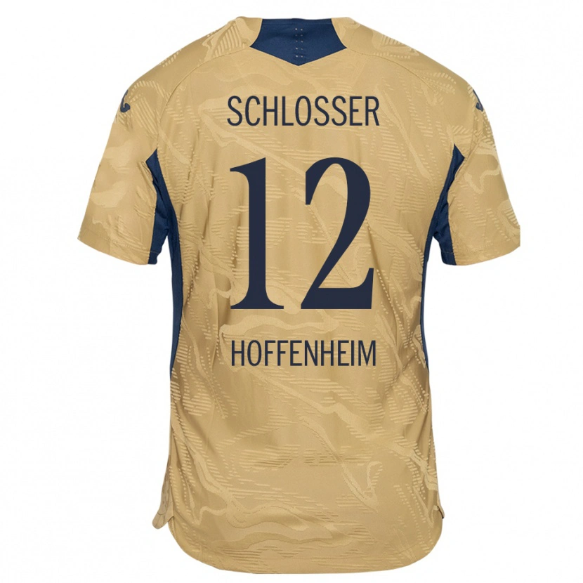 Danxen Men Nils Schlosser #12 Tan Black Goalkeeper Jersey 2025/26 T-Shirt