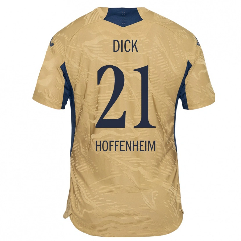 Danxen Men Laura Dick #21 Tan Black Goalkeeper Jersey 2025/26 T-Shirt
