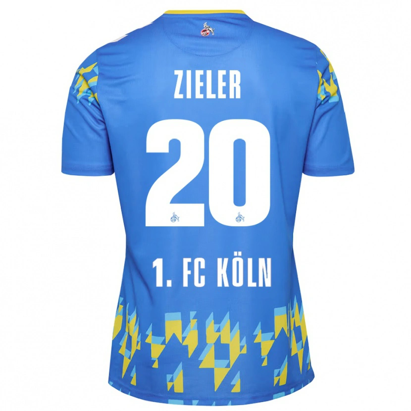 Danxen Men Ron-Robert Zieler #20 Cornflower Blue Goalkeeper Jersey 2025/26 T-Shirt