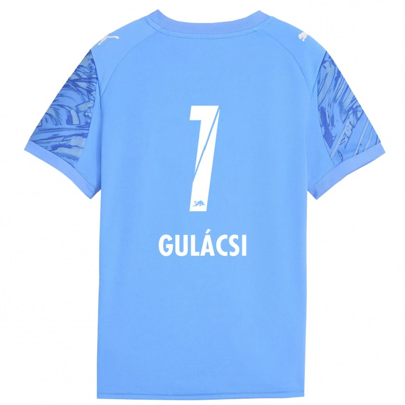 Danxen Men Péter Gulácsi #1 Royal Blue Red Goalkeeper Jersey 2025/26 T-Shirt