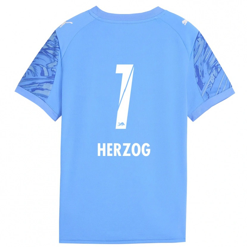 Danxen Men Elvira Herzog #1 Royal Blue Red Goalkeeper Jersey 2025/26 T-Shirt