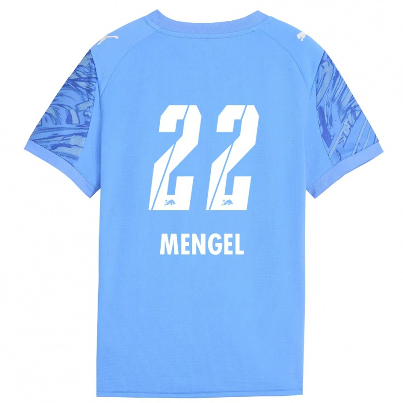 Danxen Men Luca Mengel #22 Royal Blue Red Goalkeeper Jersey 2025/26 T-Shirt