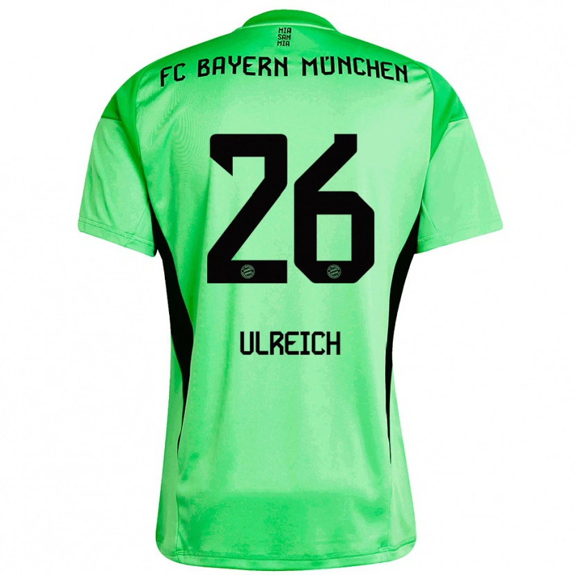 Danxen Men Sven Ulreich #26 Medium Spring Green Goalkeeper Jersey 2025/26 T-Shirt