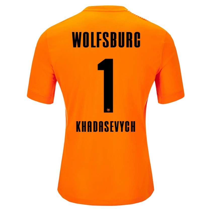 Danxen Men Kyrylo Khadasevych #1 Red Black Goalkeeper Jersey 2025/26 T-Shirt