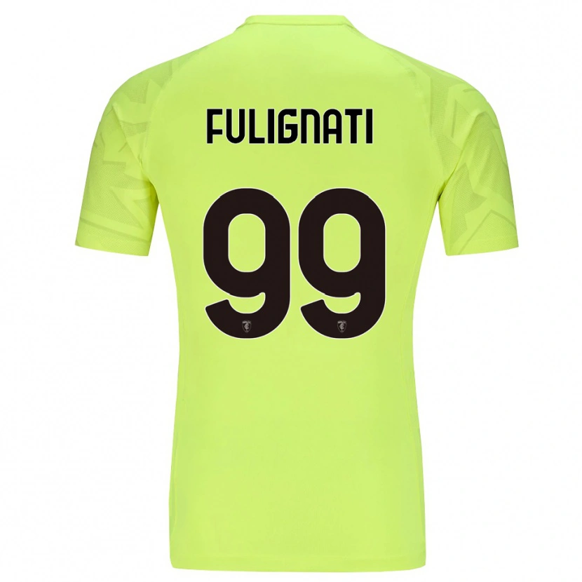 Danxen Men Andrea Fulignati #99 Fluorescent Green Goalkeeper Jersey 2025/26 T-Shirt