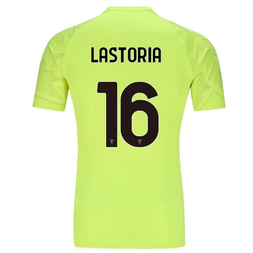 Danxen Men Tommaso Lastoria #16 Fluorescent Green Goalkeeper Jersey 2025/26 T-Shirt