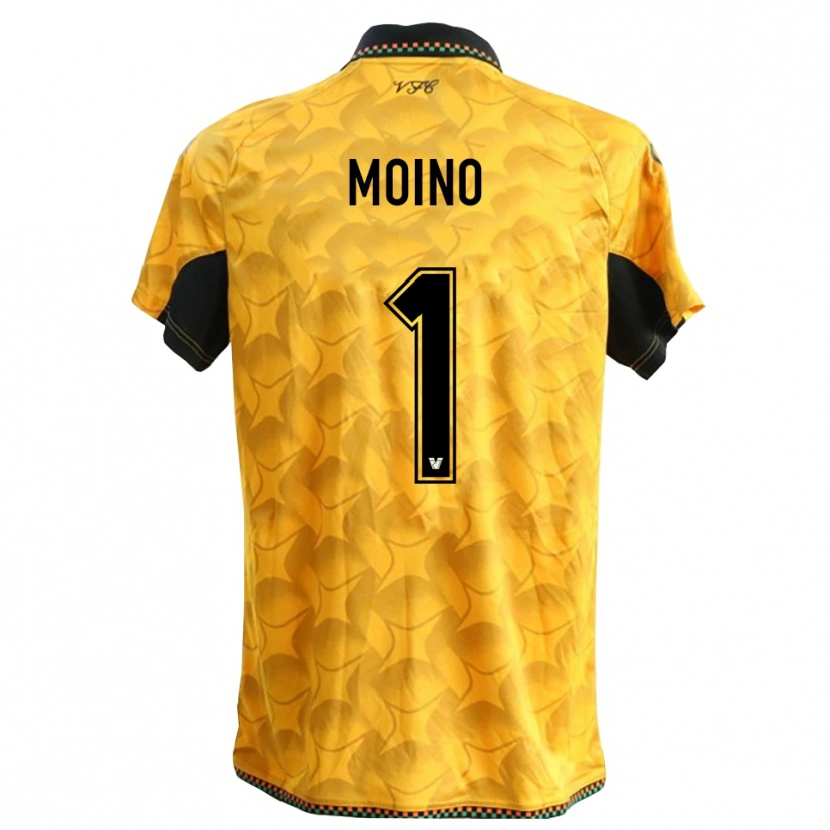 Danxen Men Thomas Moino #1 Yellow Black Goalkeeper Jersey 2025/26 T-Shirt