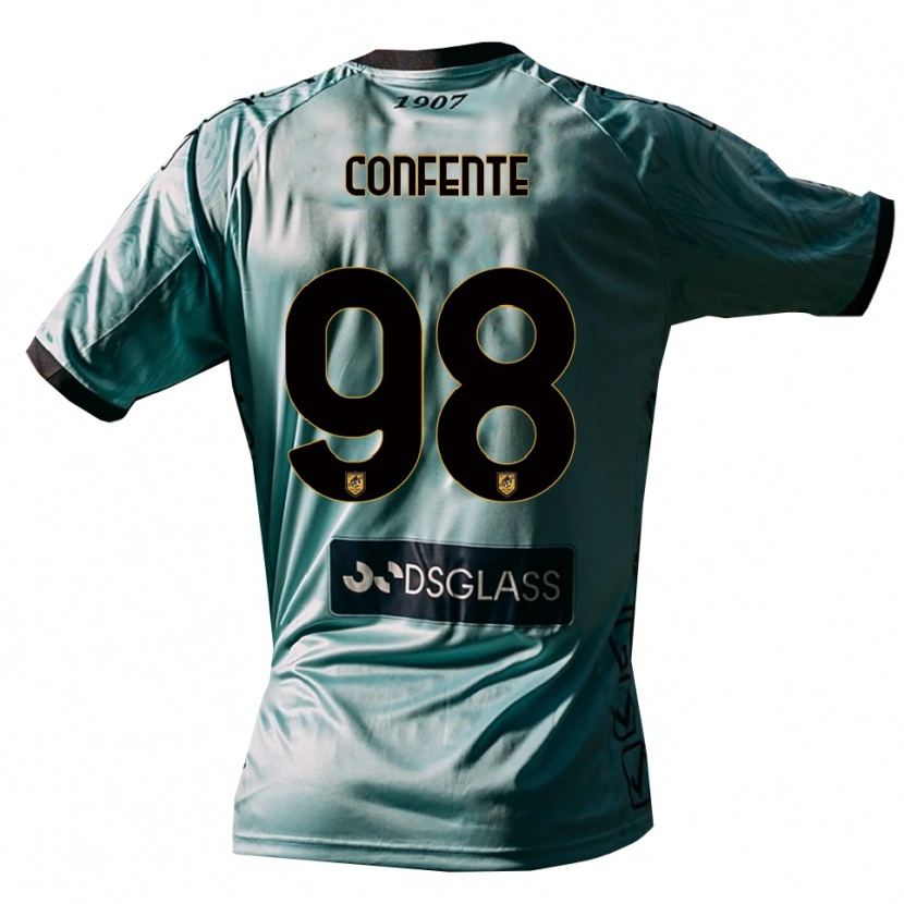 Danxen Men Alessandro Confente #98 Light Blue White Goalkeeper Jersey 2025/26 T-Shirt