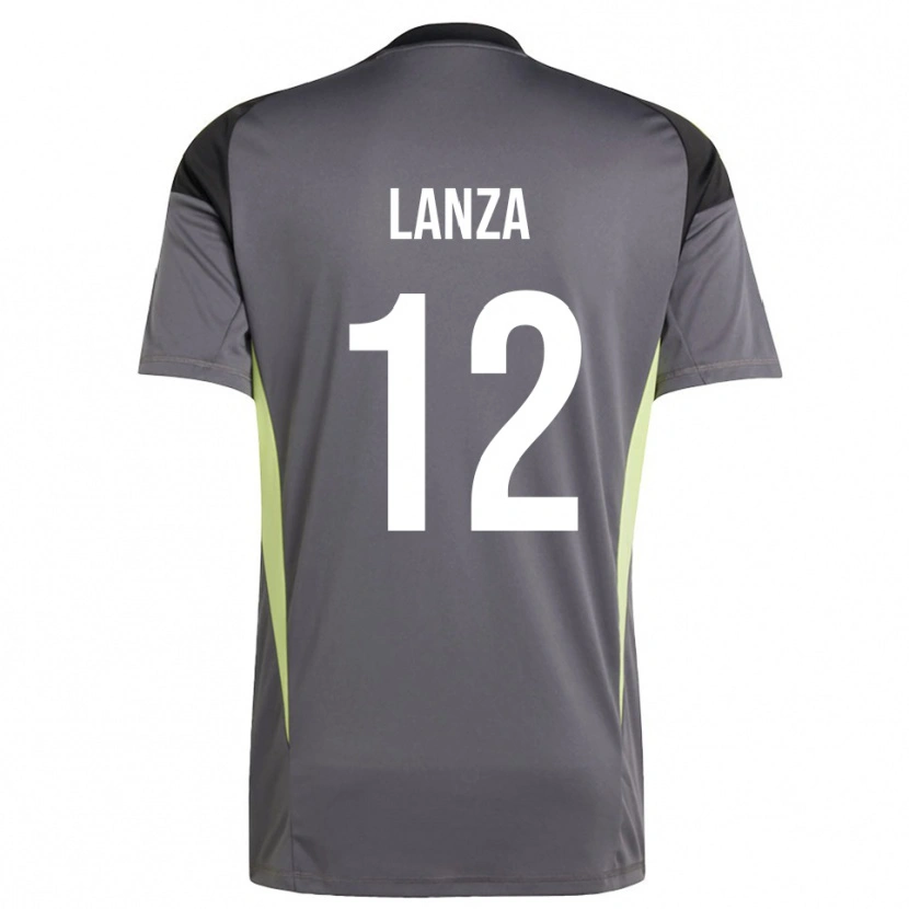 Danxen Men Cesare Lanza #12 Dim Gray Goalkeeper Jersey 2025/26 T-Shirt