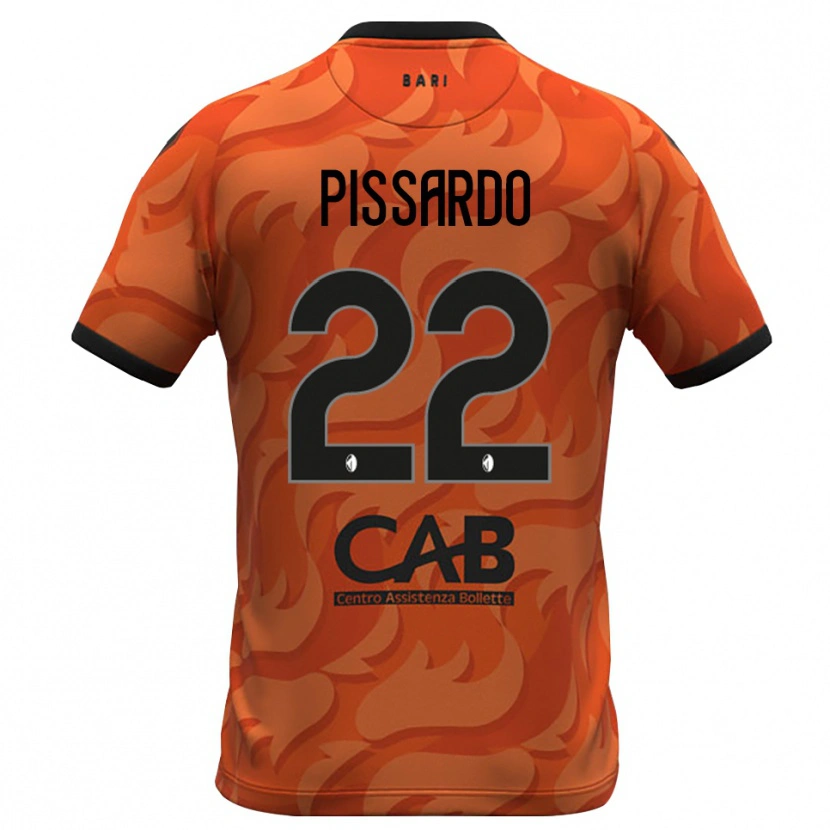Danxen Men Marco Pissardo #22 Dark Orange Black Goalkeeper Jersey 2025/26 T-Shirt