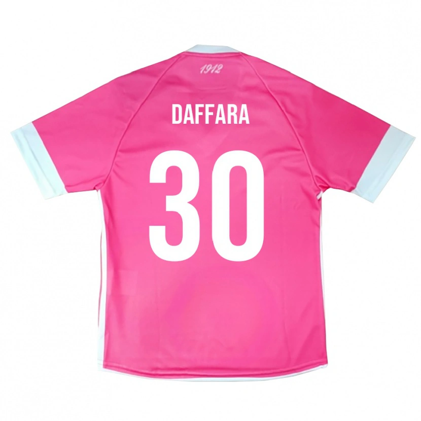 Danxen Men Giovanni Daffara #30 Hot Pink White Goalkeeper Jersey 2025/26 T-Shirt