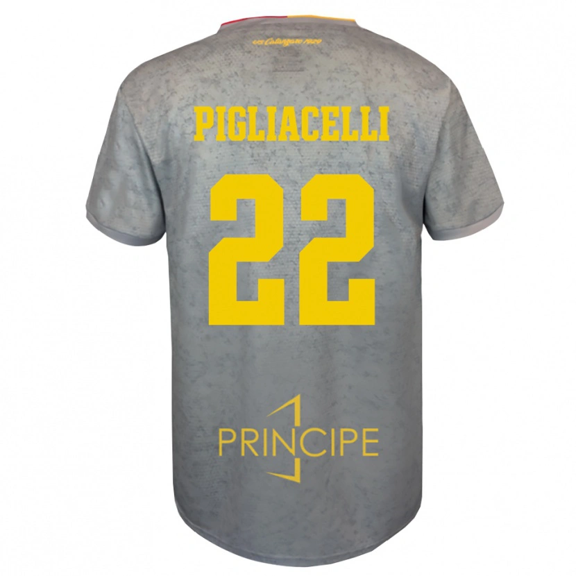 Danxen Men Mirko Pigliacelli #22 Silver Sandy Brown Goalkeeper Jersey 2025/26 T-Shirt
