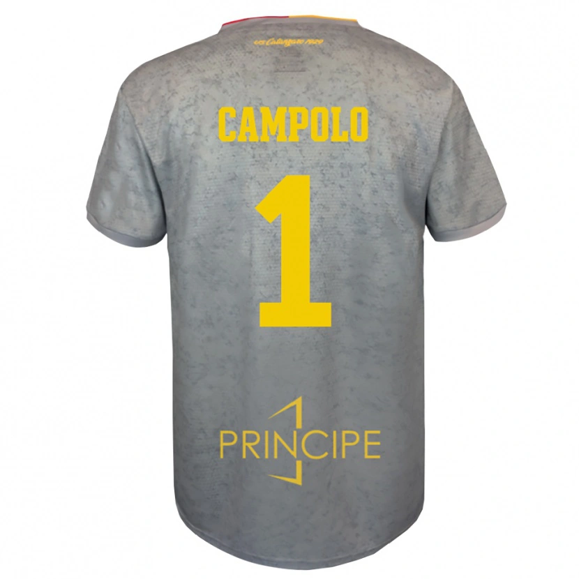 Danxen Men Alessandro Campolo #1 Silver Sandy Brown Goalkeeper Jersey 2025/26 T-Shirt