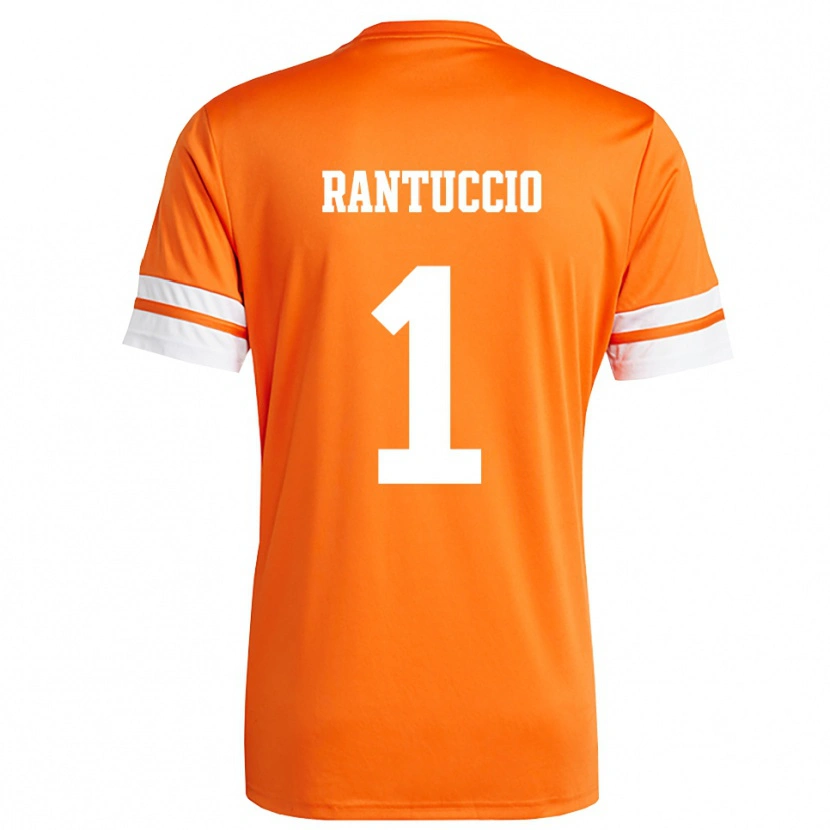 Danxen Men Carmelo Rantuccio #1 Orange White Goalkeeper Jersey 2025/26 T-Shirt