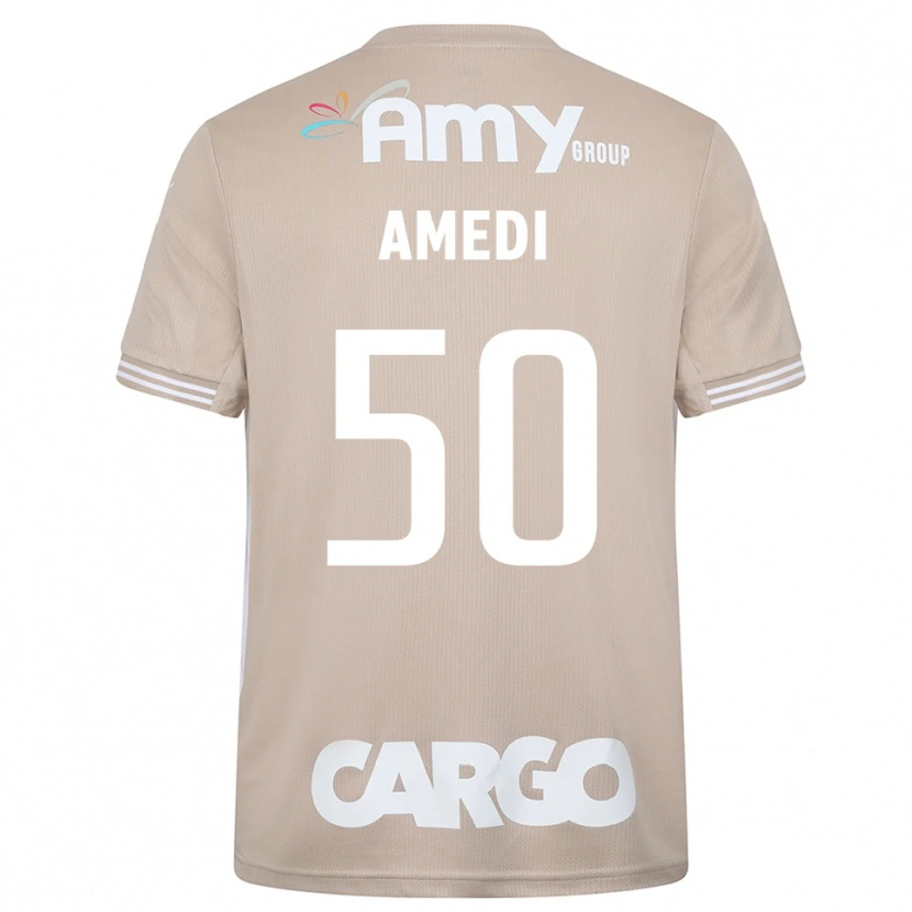 Danxen Men Roie Amedi #50 Burly Wood Goalkeeper Jersey 2025/26 T-Shirt