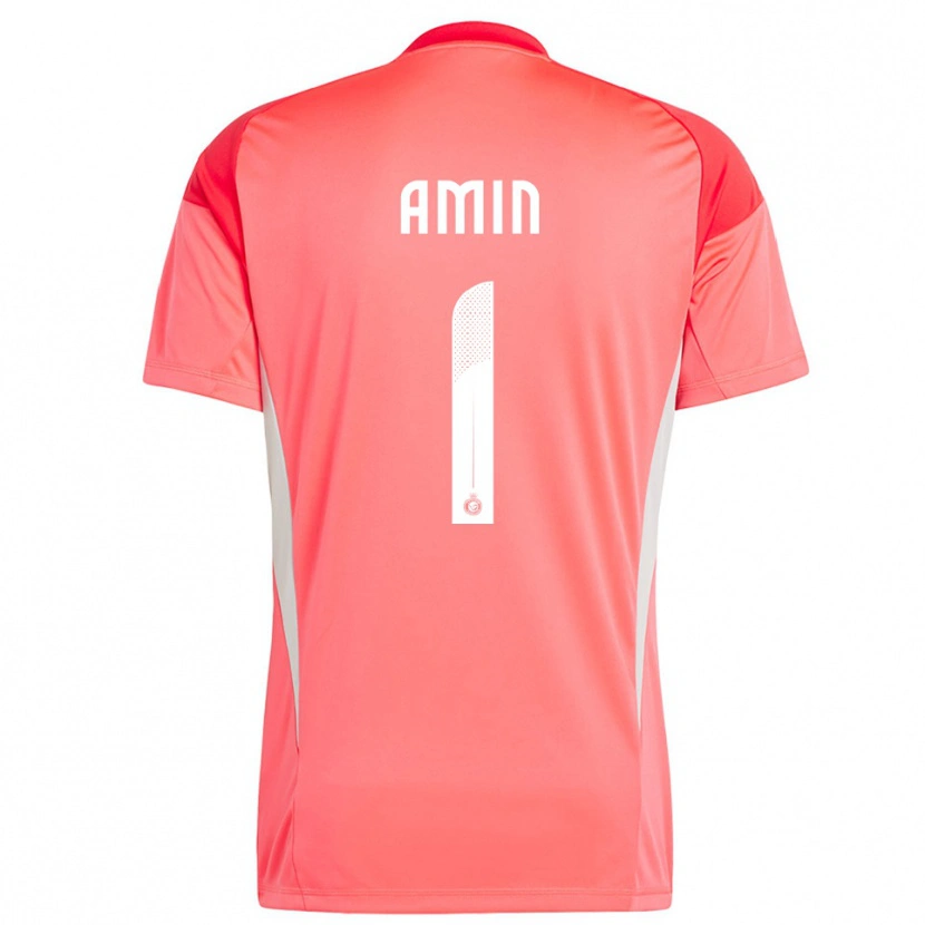 Danxen Men Amin Al-Bukhari #1 Red Orange Yellow Goalkeeper Jersey 2025/26 T-Shirt