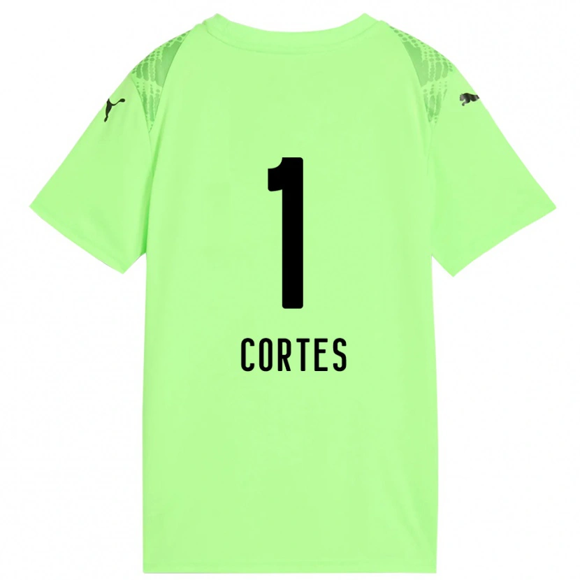 Danxen Men Brayan Cortés #1 Pale Green Black Goalkeeper Jersey 2025/26 T-Shirt