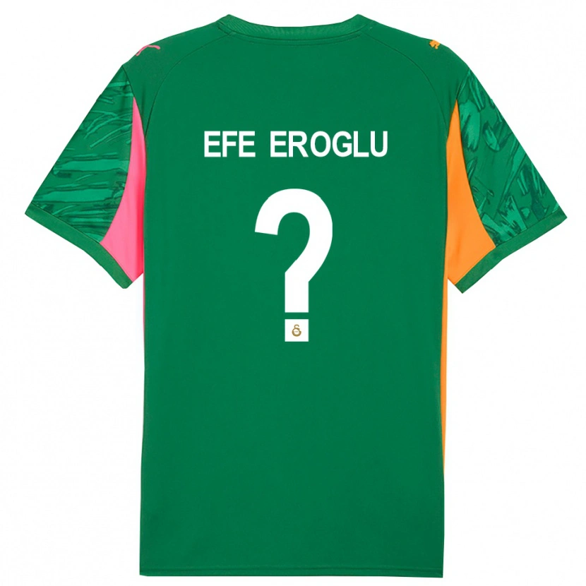Danxen Men Cem Efe Eroğlu #0 Green Orange Pink Goalkeeper Jersey 2025/26 T-Shirt