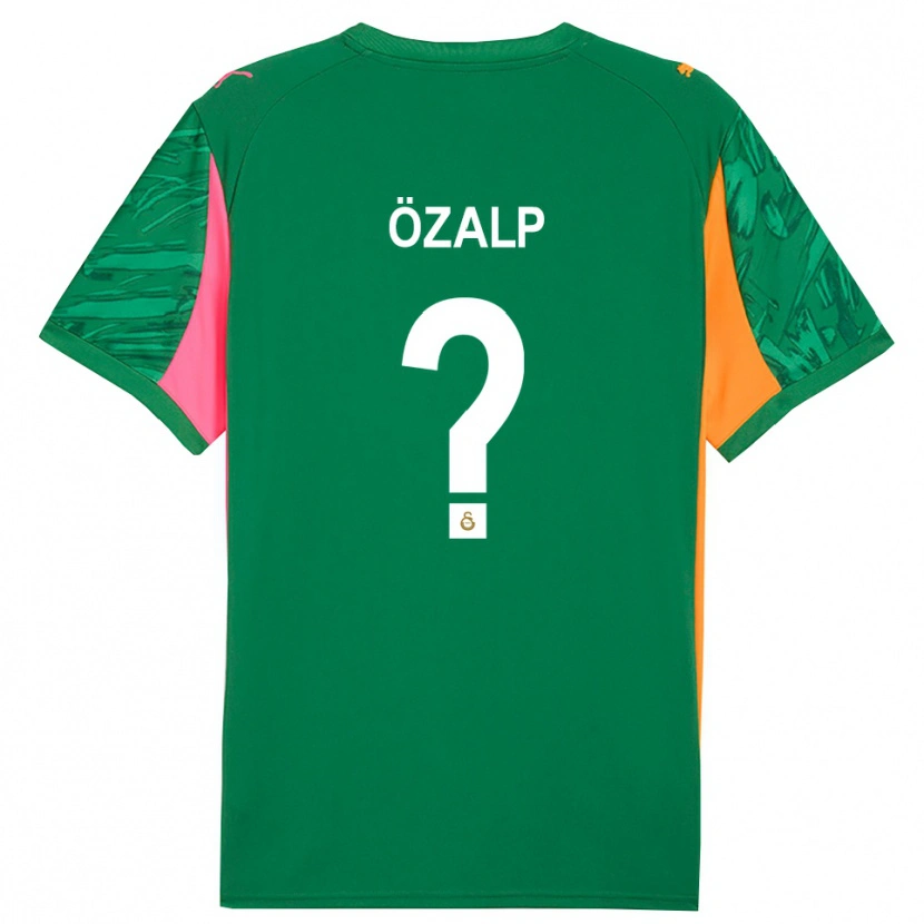 Danxen Men Hamza Özalp #0 Green Orange Pink Goalkeeper Jersey 2025/26 T-Shirt