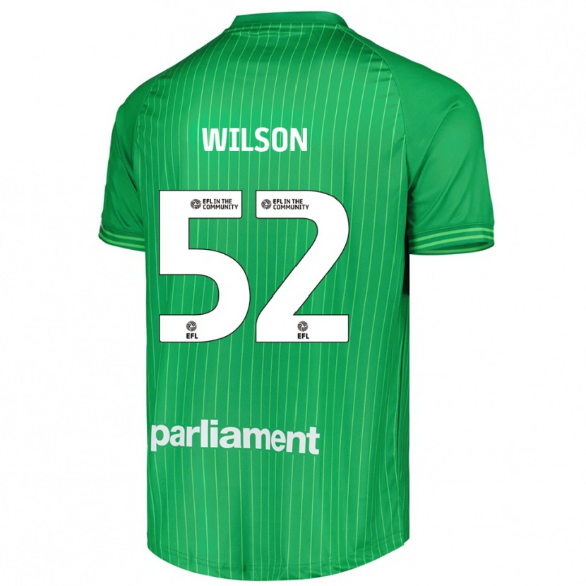 Danxen Men Aston Wilson #52 Lime Green Goalkeeper Jersey 2025/26 T-Shirt