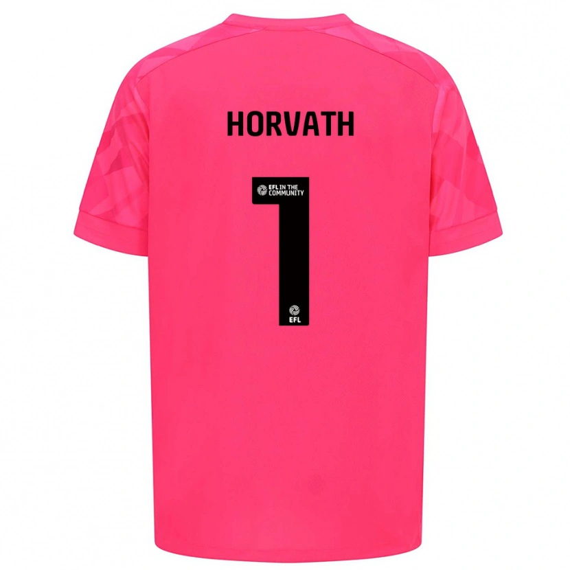 Danxen Men Ethan Horvath #1 Rose Pink Goalkeeper Jersey 2025/26 T-Shirt