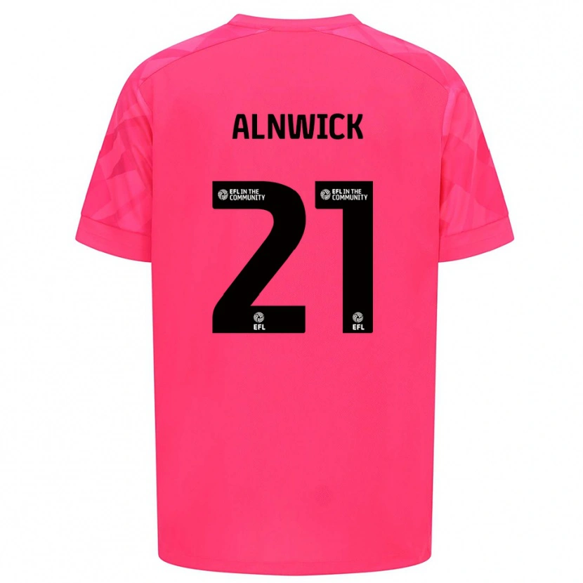 Danxen Men Jak Alnwick #21 Rose Pink Goalkeeper Jersey 2025/26 T-Shirt