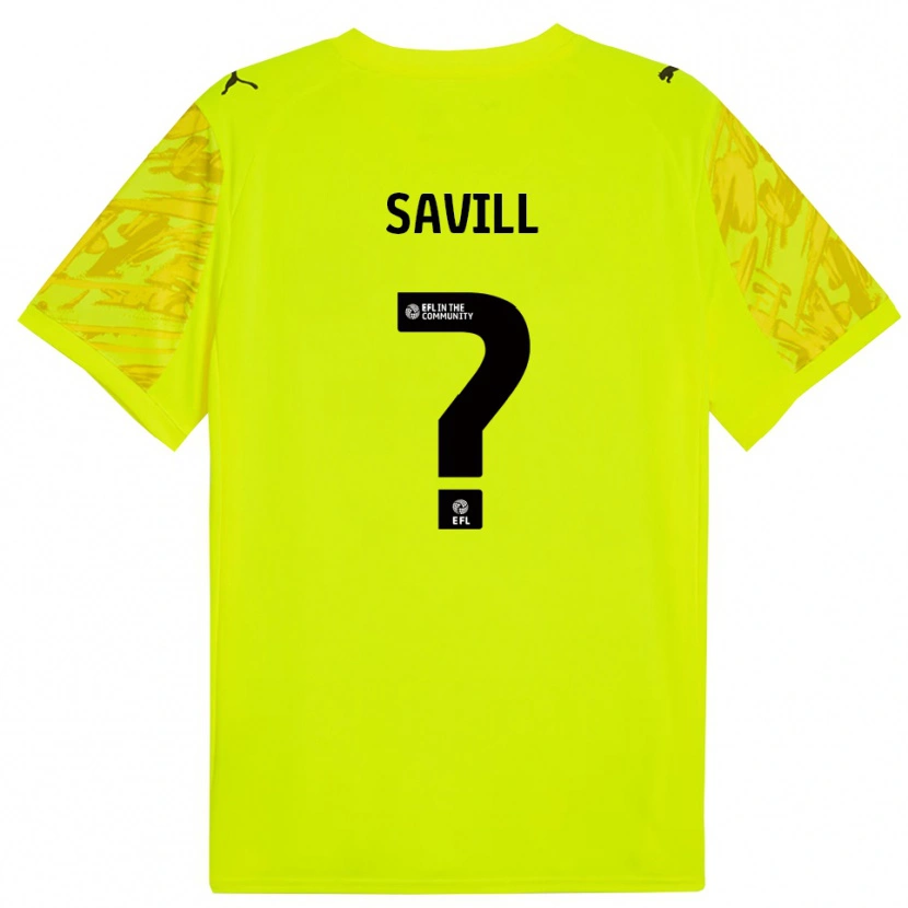 Danxen Men Delainy Savill #0 Fluorescent Green Goalkeeper Jersey 2025/26 T-Shirt