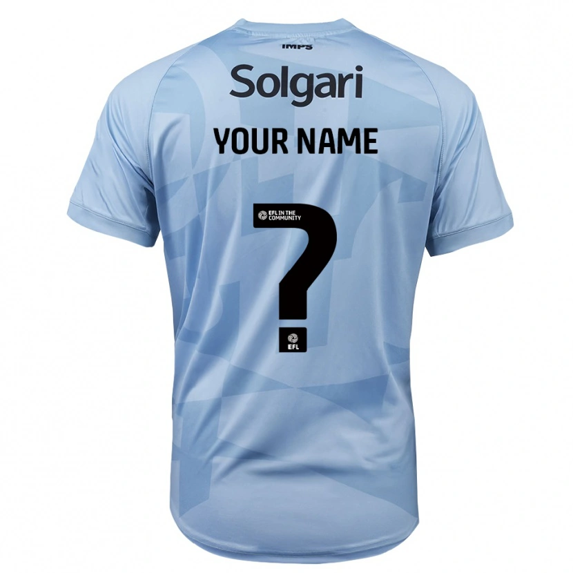 Danxen Men Lincoln City Light Sky Blue Goalkeeper Jersey 2025/26 T-Shirt