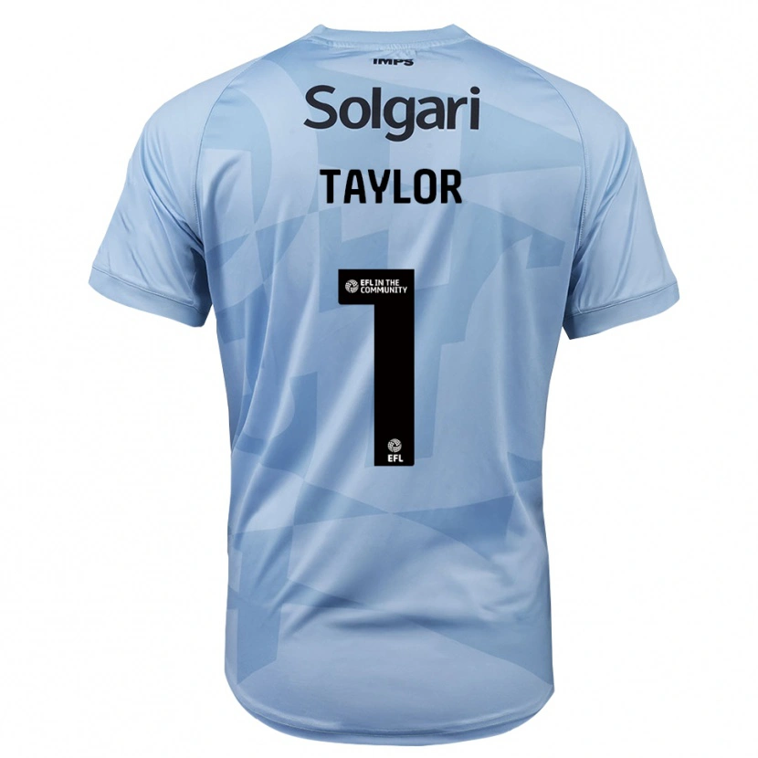 Danxen Men Jaden Taylor #1 Light Sky Blue Goalkeeper Jersey 2025/26 T-Shirt