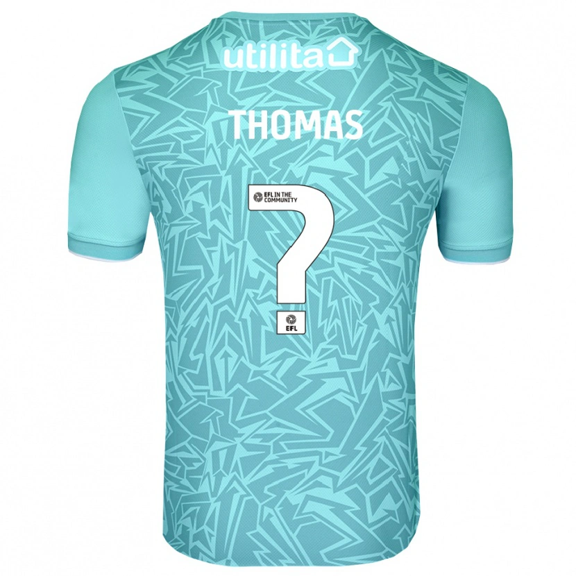 Danxen Men Lucas Thomas #0 Light Blue Goalkeeper Jersey 2025/26 T-Shirt