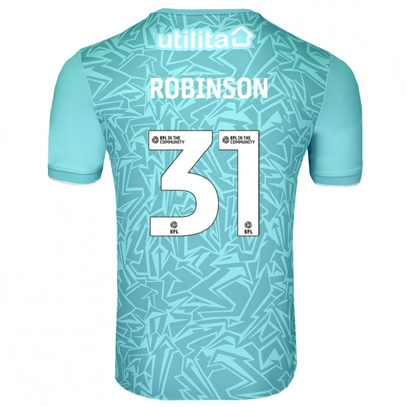 Danxen Men Leah Robinson #31 Light Blue Goalkeeper Jersey 2025/26 T-Shirt