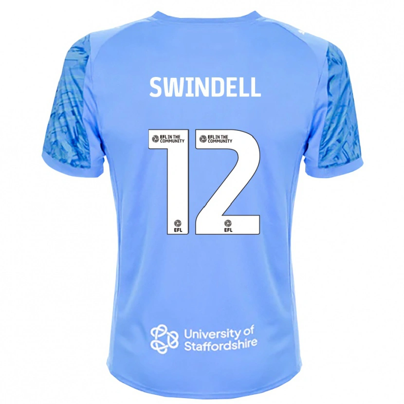 Danxen Men Chloe Swindell #12 Royal Blue Goalkeeper Jersey 2025/26 T-Shirt