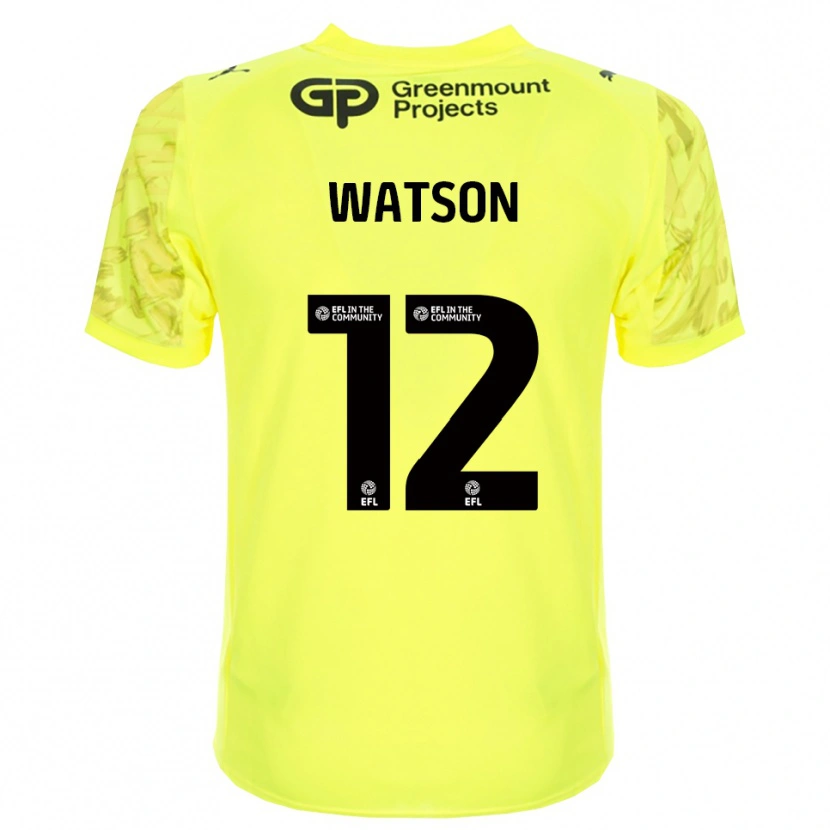 Danxen Men Tom Watson #12 Fluorescent Green Black Goalkeeper Jersey 2025/26 T-Shirt
