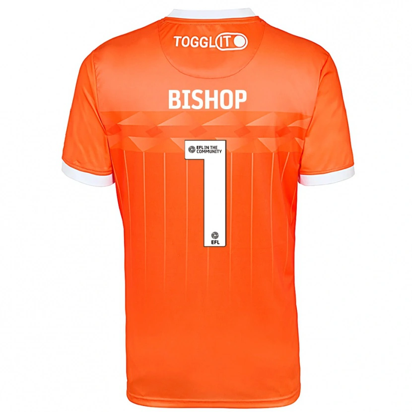 Danxen Men Nathan Bishop #1 Orange White Goalkeeper Jersey 2025/26 T-Shirt