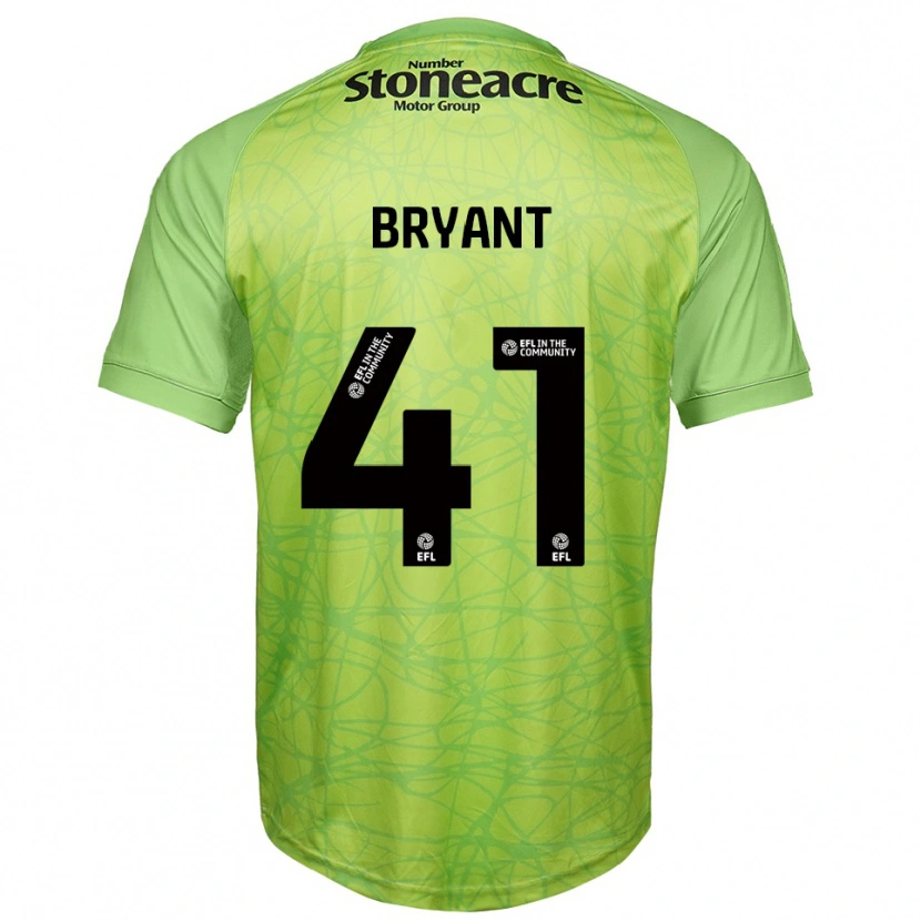 Danxen Men Jacob Bryant #41 Light Green Goalkeeper Jersey 2025/26 T-Shirt
