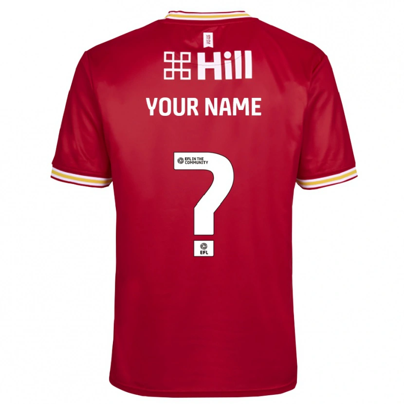 Danxen Men Cambridge United Red White Goalkeeper Jersey 2025/26 T-Shirt