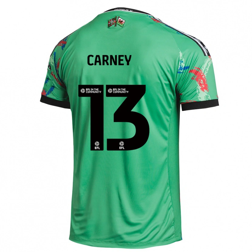 Danxen Men Jacob Carney #13 Green Red Goalkeeper Jersey 2025/26 T-Shirt
