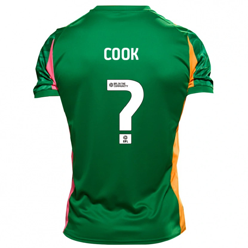 Danxen Men Cook #0 Green Orange Goalkeeper Jersey 2025/26 T-Shirt