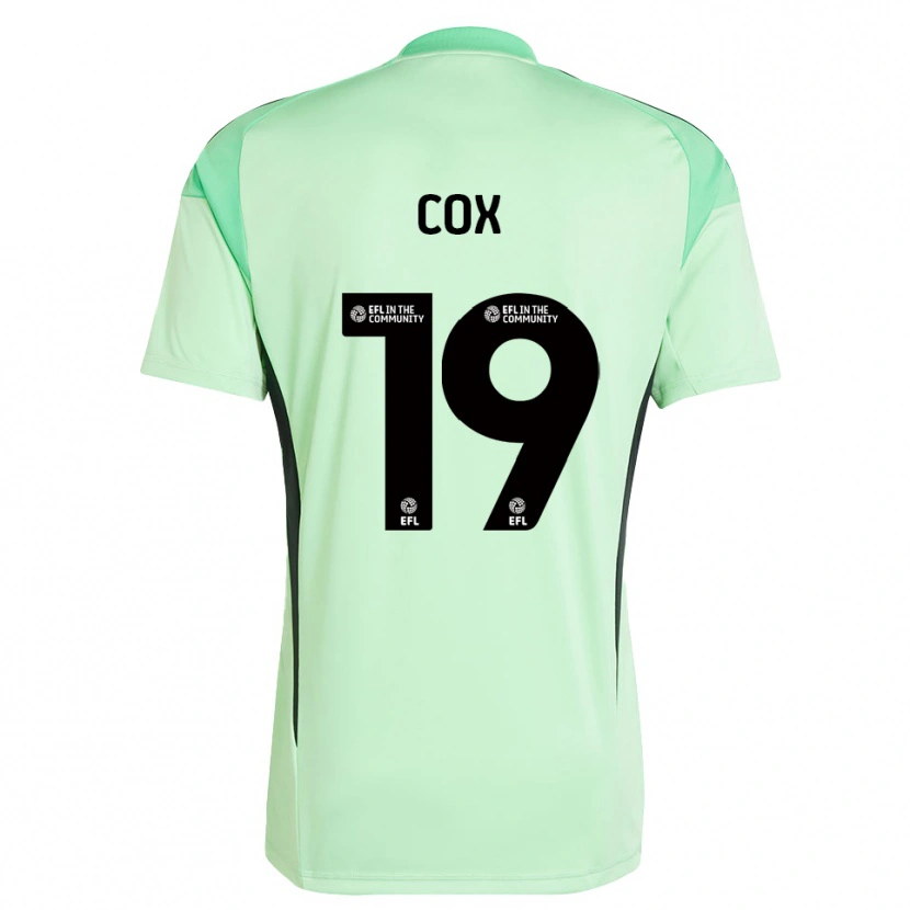 Danxen Men Hannah Cox #19 Light Green Black Goalkeeper Jersey 2025/26 T-Shirt