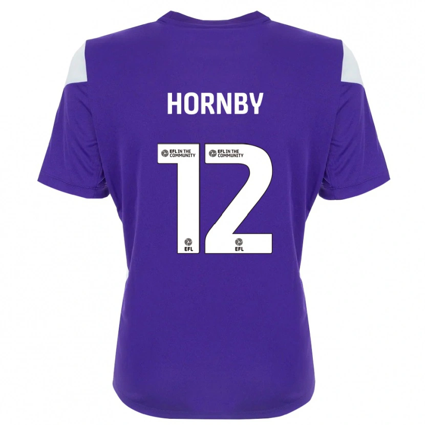 Danxen Men Sam Hornby #12 Purple White Goalkeeper Jersey 2025/26 T-Shirt