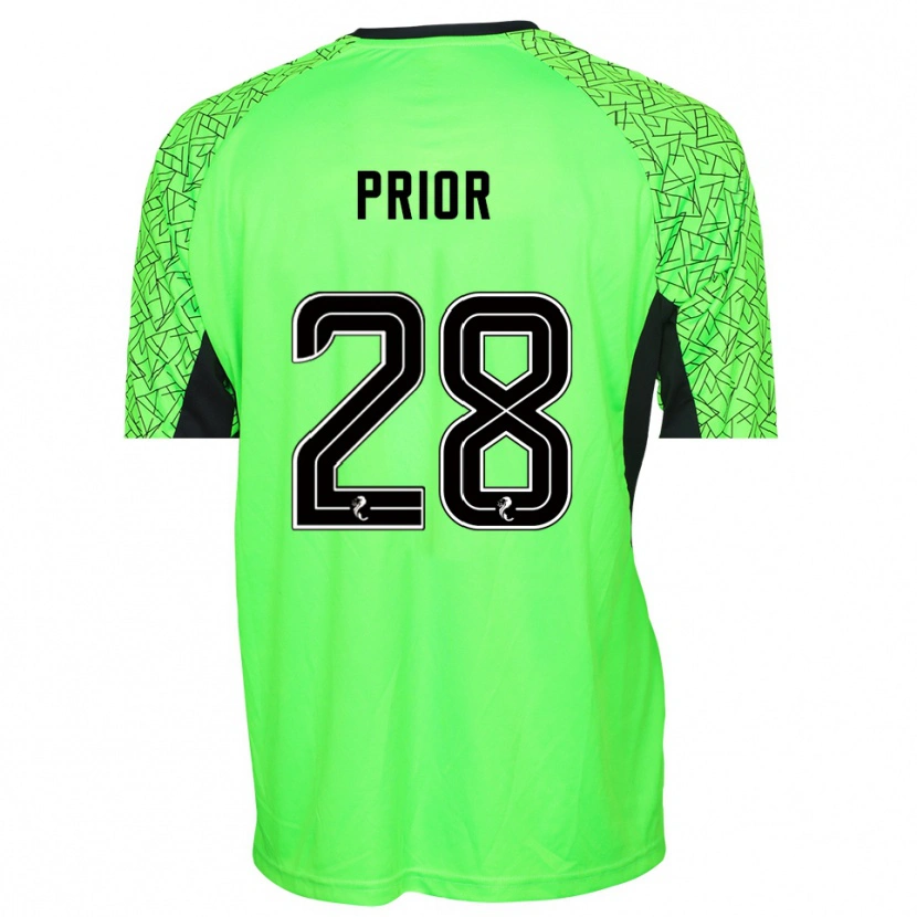 Danxen Men Jérôme Prior #28 Green Black Goalkeeper Jersey 2025/26 T-Shirt