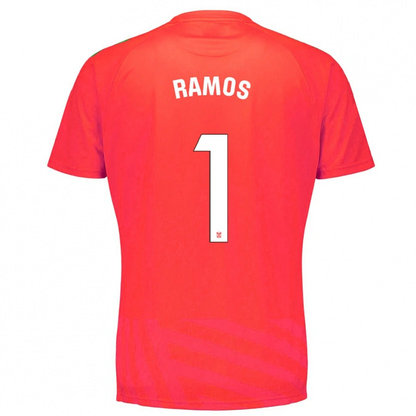 Danxen Men Moha Ramos #1 Red White Goalkeeper Jersey 2025/26 T-Shirt