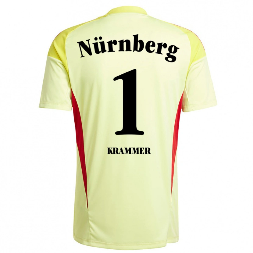 Danxen Men Kristin Krammer #1 Yellow Black Goalkeeper Jersey 2025/26 T-Shirt