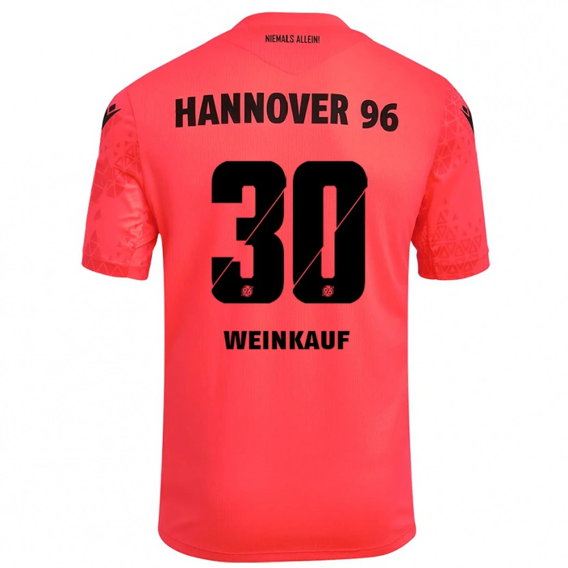 Danxen Men Leo Weinkauf #30 Red Black Goalkeeper Jersey 2025/26 T-Shirt