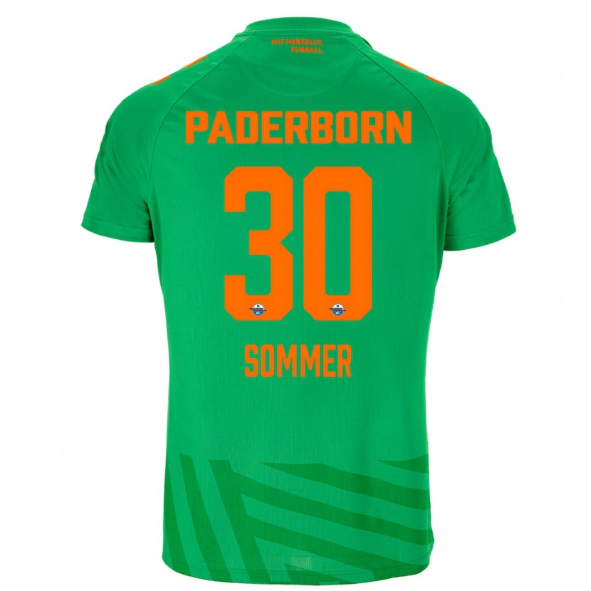 Danxen Men Konstantin Sommer #30 Green Orange Goalkeeper Jersey 2025/26 T-Shirt