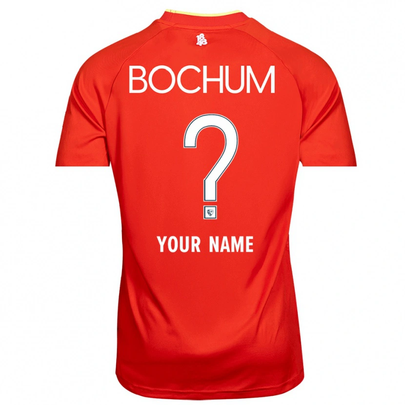 Danxen Men VfL Bochum Red White Goalkeeper Jersey 2025/26 T-Shirt