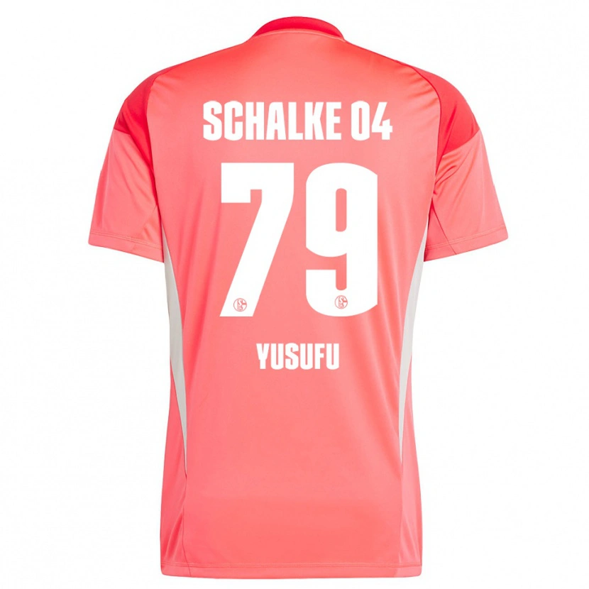 Danxen Men Leonie Bendzulla #79 Coral Red Goalkeeper Jersey 2025/26 T-Shirt